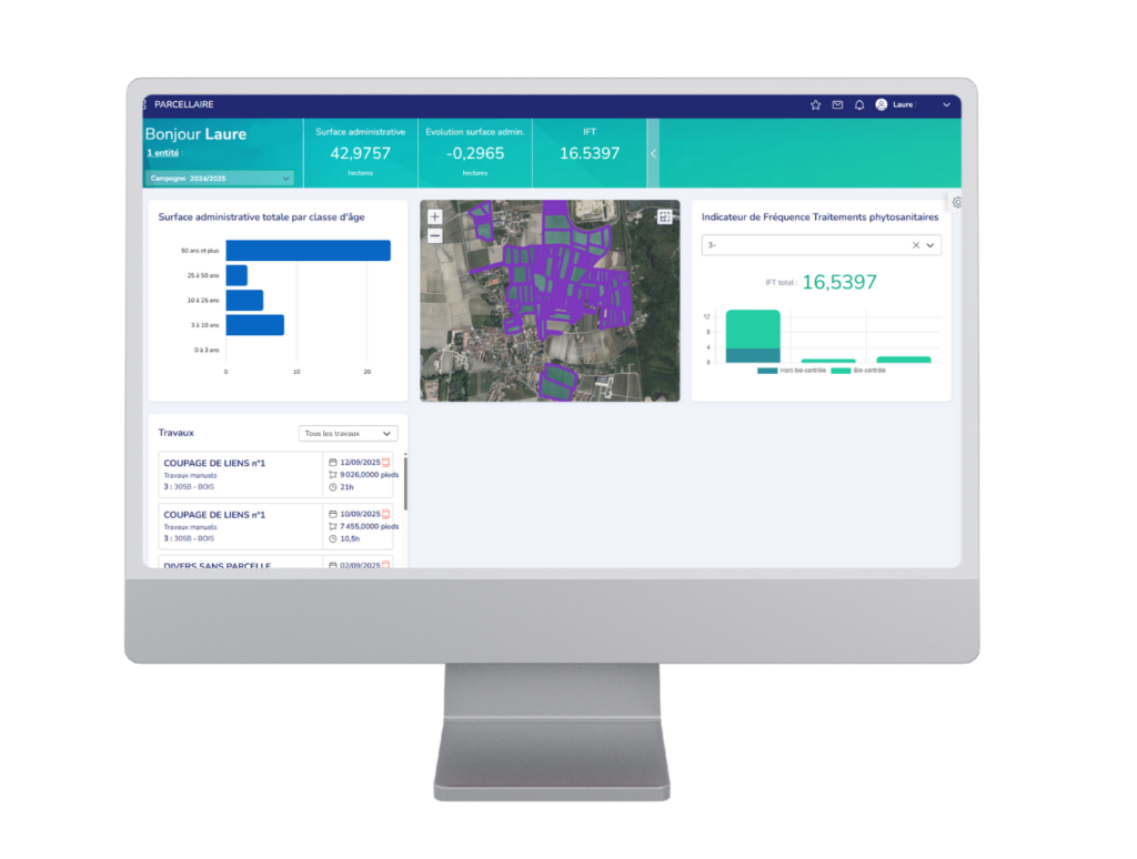 Calcul IFT dans le logiciel iDFloWine